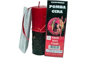 LCL VELAS Velon Preparado Pomba Gira | Ritual de Amor | Velas para Rituales | Vela del Amor y la Pasión | Ritual para Atraer Amor | Velas Abre caminos del Amor
