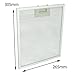 Produktbild spares2go Vent Extractor Aluminium Mesh Filter für Bauknecht Ofen Dunstabzugshaube