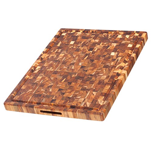 teakhaus th333 Schneidebrett, Holz 61 x 46 x 3,8 cm, mehrfarbig