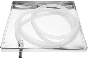 Angoily Cassetto Di Recupero Condizionatore, Vassoio Di Recupero Condensato, Vassoio Di Scarico per Unità AC, Vassoio Condensato Clim Kit Tubo Scarico