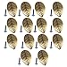 Produktbild B Blesiya 14pcs Metall Blätter Möbelknöpfe Möbelgriffe Schrank Schublade Knöpfe Griffe