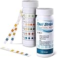 Sehfupoye Pool Test Strips, 6 IN 1 Pool Spa Hot Tub Water Test Strips for PH, Total Chlorine, Free Chlorine/Bromine, Total Alkalinity, Cyanuric Acid, Total Hardness Test Strips (50pcs)