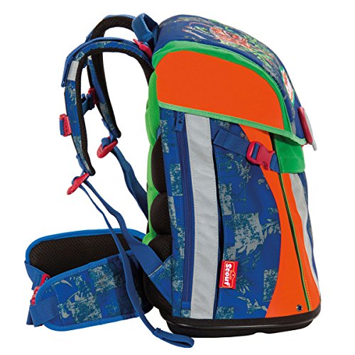 Scout-Sac--Dos-Enfants-Jeu-de-lEcole-42-cm-188-L-Multicolore-Bleu