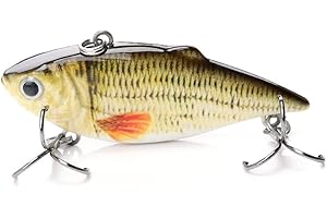 DA DECOY ANGLING Sinking Swimbait Lures Lifelike Artificial - Hard Wearing Sharp Treble Hooks - Realistic Durable Fish Scale Patterns - Predator & Pike Fishing Bait