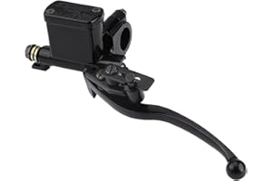 REMINNBOR 7/8"22mm Avant Gauche Frein Embrayage Maître Cylindre Pompe À Levier pour 50cc 110cc 150cc Quad Dirt Bike VTT+maitre cylindre moto gauche maitre cylindre moto gauche maitre cylindre moto gauche maitr