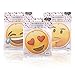 Produktbild Emoji Fresh 3 Packungen (6 Lufterfrischer) X Official Car Jar Auto KFZ-Lufterfrischer Zum Aufhängen – Love Herz, Lachen, Denken Pack