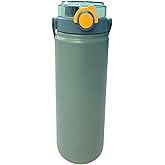 316 L &Ccedil;elik 1200 ML Vakumlu Soğuk Pipetli Matara Suluk cin413mv-12