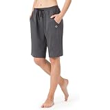 Doaraha Pantaloncini Donna Sportivi, Pantaloncini Vita Alta da Sport,  Pantaloni Estivi Donna Corti in Cotone da Casa, Pantaloncini Morbidi da  Pigiama Traspirante Elasticizzati a Coulisse con Tasche : Amazon.it:  Abbigliamento