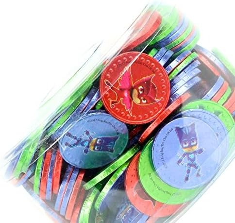 20 coins PJ Mask superpigiamini in Flawless Chocolate to Milk