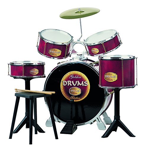 REIG- Claudio Gran batería Golden Drums (726) PJMasks Juguete, 71.6 x 51.3 x 29.5 (REIG726)