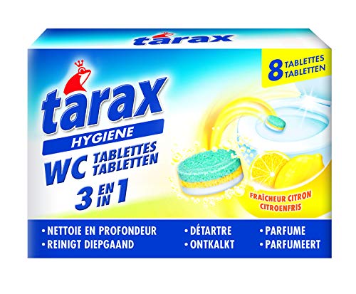 Tarax - Tablets WC Triple Action - 8 Doses/200 G -  - Juego de 4