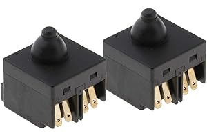 Baoblaze Interruptor De Repuesto Universal 2 Piezas Para Amoladora Angular Piezas Pulidoras De 4 Pulgadas