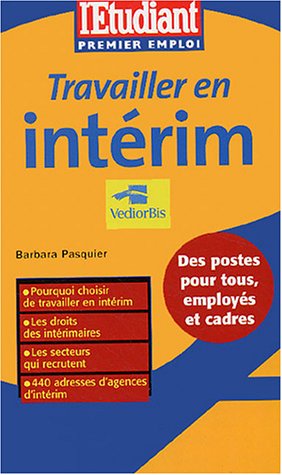 couverture de : Travailler en int&eacute;rim