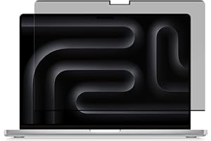 ‎STARY STARY 360° Magnetischer Blickschutzfolie für MacBook Pro 16 Zoll (2021-2024,M1, M2, M3, M4, Pro, Max), Abnehmbarer Sichtschutzfolie MacBook Pro 16 Zoll, Anti-Blaulicht Sichtschutz