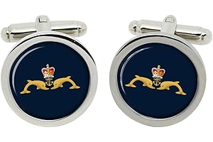 GIFT SHOP Royal Navy Submarine Service Cufflinks in Box
