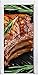 Produktbild Steak Rumpsteak Fleisch Food als Türtapete, Format: 200x90cm, Türbild, Türaufkleber, Tür Deko, Türsticker