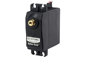 LewanSoul LD-3015MG Digital Servo Standard Full Metal Gear Servo with 17kg High Torque for RC Car Robot (Control Angle 270)
