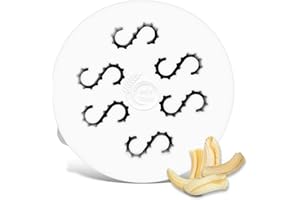 MY PASTA – Casarecce Rigati – Matrices à disques pour machine à pâtes | Disque à pâtes Advance pour machine à pâtes maison, compatible avec la Philips série 7000