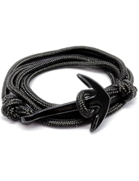 💛 Design in Leather maritimes Anker Paracord-Armband Kollektion 