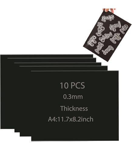 20 Pochettes Transparentes Réutilisables 15.5x22.5 Cm - Pour Matrices De Découpe, Timbres, Scrapbooking