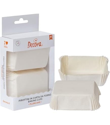 Pirottini Love Decora - Carta Da Forno Per Muffin, 50x32 Mm, Resistenti