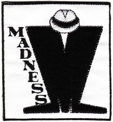 Wardah Limited Scooter MOD Madness Embroidered Badge Patch Sew-on or Iron-on 6cm x 4.5cm