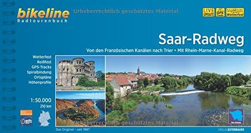 Saar Radweg Sarrebourg - Trier GPS wp 1/50