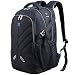 Produktbild Laptop Rucksack 17,3 Zoll mit Regenschutz Durchlass für wasserdicht als Daypack für Buisiness schul Reisetasche für Männer and Frau Passend für Alle 17,3 Zoll schwarz by OUTJOY