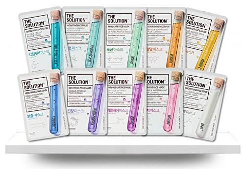 The Face Shop The Solution Mask Sheets (10-Piece Variety Mask)