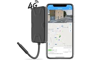 4G Localizzatore GPS per Auto, Guasto/Ripristino del Motore, Monitor ACC, GPS Tracker Antifurto in Tempo Reale, Abbonamento Mensile Richiesto Localizzatore GPS per moto, Scooter per Auto - App LNCOON