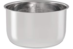 Sicheer Wymienna wkładka ze stali nierdzewnej do doniczek wewnętrznych kompatybilna z Ninja Foodi 6,5 l