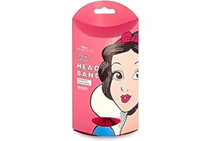 MAD Beauty Felpa Diadema para el pelo Princesa Blancanieves, Disney POP Princess Headband Snow White
