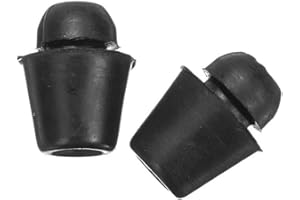 Maxtonser 2 pièces Auto Porte Anti-Choc Coussin Joint Caoutchouc amortisseurs Tampon Tampon pour Voiture Porte Amortisseur Autocollants