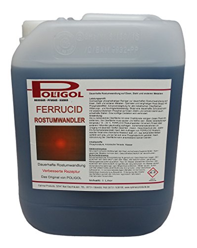 Preisvergleich Produktbild Rostumwandler / Rostentferner 5 Liter POLIGOL