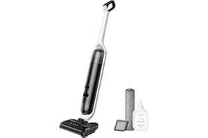 eufy MACH, MACH V1, StickVac cordless all-in-one con Always-Clean Mop™, triplo sistema di auto-pulizia, Eco-Clean Oznone, Tesla Valve Mixing, intelligente e leggero per una facile pulizia