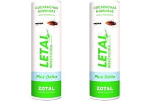 LETAL PLUS Mata Hormigas, Mata Cucarachas con Cipermetrina Pack 2-1Kg Total – Zotal Letal | Insecticida Hormigas, Productos para Matar Hormigas, Cucarachas, Garrapatas y Pulgas | Hormigas Insecticida Gránulos