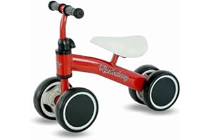 CHLOENCE - Bicicletta Bambini 18-36 Mesi, Bici Senza Pedali, Certificata CE, Bicicletta Bambini 2 Anni 3 Anni, Balance Bike, Regalo Bambini Fino A 3 Anni, Bicicletta Bambina, Giochi Bambino 2 Anni