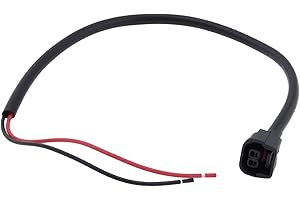 ECSiNG Motocykl 2-pinowe złącze pomocnicze gniazdo 12 V adapter przewód kompatybilny z Honda XL750 Transalp 750 2023-2025