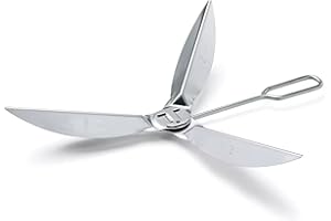 VIEFOW 57,9 cm Holzkohlegrill/Wasserkocher One-Touch-Reinigungssystem-Kit passend für 7444 Weber Grill-Ersatzteile, dicker, stabil, hitzebeständig, einfach zu installieren, Silber