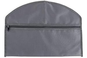 CACTIYE Hanger Diversion Safe, Hidden Pocket Safe, Fits Under Hanging Clothes with Pocket to Hide Valuables for Home or Travel (grey, 1 PC)