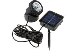 ORETG45 Spot Lampe Spot Solaire Piscine Piscine Lumière sous-marine Lumière Paysage Extérieur Imperméable LED Jardin