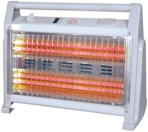 DCG Eltronic SA9524 stufetta elettrica Stufetta al quarzo Bianco 1600 W