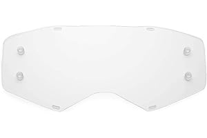 SeeCle Compatible pour Scott Prospect 415159 lentilles de rechange pour masques orange effet miroir compatible pour masque Scott Prospect Homme