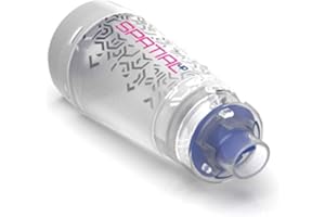 O2 MED Camera distanziatrice Spatial Up con boccaglio per spray predosati per Adulti (anni 6+)