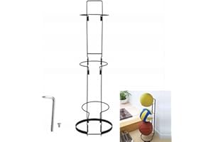 Cafopgrill - Soporte de Almacenamiento para Globos, Soporte de Deporte de fútbol para balón de fútbol Butler Soporte de Baloncesto Duradero y práctico para Ahorrar Espacio