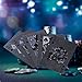 Produktbild NY80Lmh Wasserdichte Schwarze Folie Poker Spielkarten Zaubertricks Werkzeug Party Game