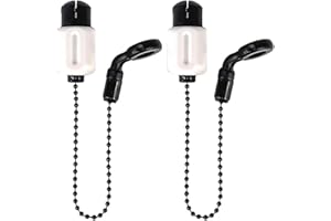 TJR Tackle Pro Ace 2 Bite Indicators Bobbins Short 13cm Chain For Fishing Bite Alarms