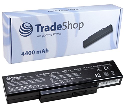 Hochleistungs Laptop Notebook AKKU 4400mAh für MSI VR430 VR440 VR600 VR601 VR610 VR630 PX600 VR-430 VR-440 VR-600 VR-601 VR-610 VR-630 PX-600 ersetzt A32-F3 A32-Z94 A33-F3 A42-A9 90-NIA1B1000