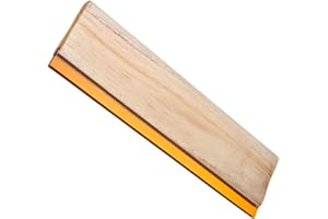 TOOLOFLIFE T & F - Raschietto per schermo in legno, 4 misure, per stampa serigrafica,30 cm(1Pcs)