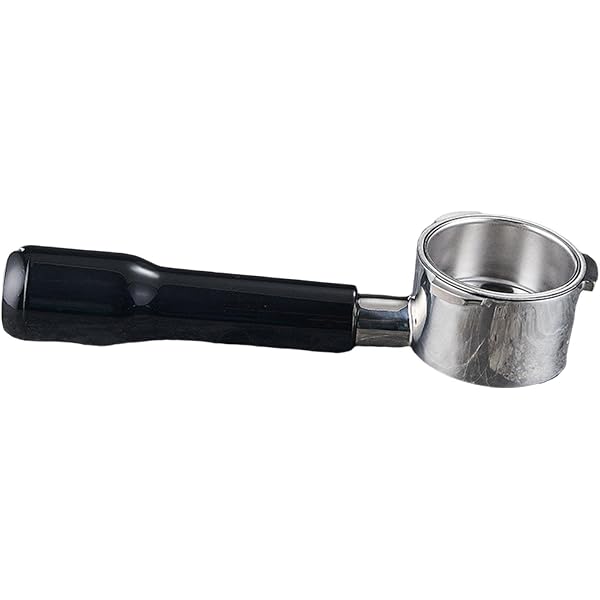 Bottomless Portafilter 58mm Aluminum Alloy 2 Ears Coffee Portafilter with Filter Basket Red